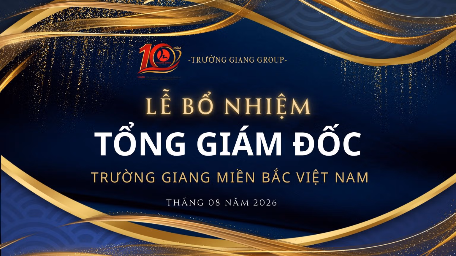 Trường Giang Group chuyển giao vị trí tổng giám đốc, tiếp nối hành trình cho giai đoạn phát triển mới