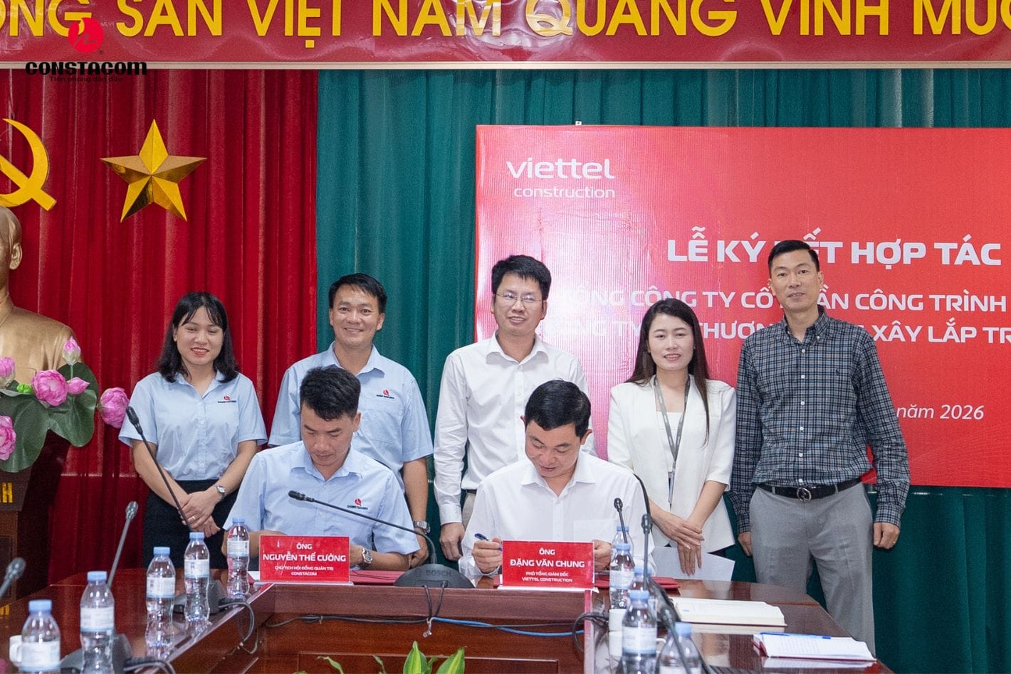 Viettel Construction hợp tác cùng Trường Giang, chung sức kiến tạo giá trị ngành xây dựng